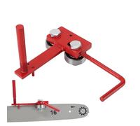 Chainsaw Bar Squeezer, Chainsaw Rail Repair Fixing Tool For Chain Grinding, Chainsaw Guide Bar Rail Closer Tightening Repair Tool | Chainsaw Chain Filing Guide For Different GaugeBars