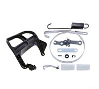 Chainsaw Brake Handle Kit for MS250 MS230 MS210 025 023 021 With Clutch Flat Spring 11231627800 Brake Band 11231605400 Components