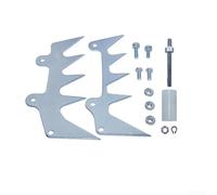 Chainsaw Bumper Spike Kit, 1 Set, Logging Dog Chain Catcher, Wear-Resistant Alloy Steel, Easy Replacement, for MS660 MS460 MS440