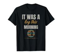 Chainsaw Carving - It was A Log This - Wood Sculpture Value Graphic T-Shirt