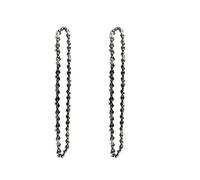 Chainsaw Chain 1/2/3/4Pcs 12" Inch Chainsaw Saw Chain 44DL 22 Cutter 3/8" LP .050" Steel Part for Electric Garden Wood Cutting Tool(2X Chain)