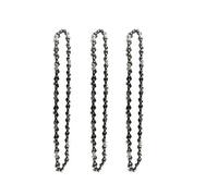Chainsaw Chain 1/2/3/4Pcs 12" Inch Chainsaw Saw Chain 44DL 22 Cutter 3/8" LP .050" Steel Part for Electric Garden Wood Cutting Tool(3X Chain)