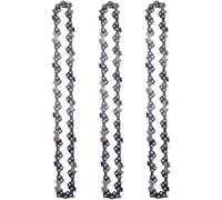 Chainsaw Chain,1x Stainless Steel 14 inch 52 DL 3/8 LP 0.050 Gauge Semi Chisel for Logging(6X Chain)(3X Chain)