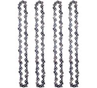 Chainsaw Chain,1x Stainless Steel 14 inch 52 DL 3/8 LP 0.050 Gauge Semi Chisel for Logging(6X Chain)(4X Chain)
