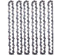 Chainsaw Chain,1x Stainless Steel 14 inch 52 DL 3/8 LP 0.050 Gauge Semi Chisel for Logging(6X Chain)(6X Chain)