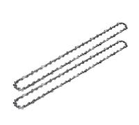 Chainsaw Chain 2pcs 10/12/14/16/18 Inch Chainsaw Chain Pitch 3/8" Blade Wood Cutting 40/45/52/59/64 Drive Links Replacement Spares for Saw(2pcs 12 Inch 45DL)