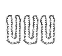 Chainsaw Chain 3pcs 10/12/14/16/18/20Inch Steel Chainsaw Chains 3/8 Pitch LP Logging Saw Chain Electric Chainsaws Accessory Chains Replacement(20inch 76Drive Link)
