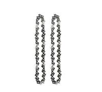Chainsaw Chain 4/6 Inch Mini Steel Chainsaw Chains Electric Chainsaws Parts Guide Plate Garden Tools Saw Accessories Sharp Chainsaws Chain Set(2pcs 4in)