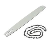 Chainsaw Chain and Chainsaw Bar, 18" Replacement Chainsaw Bar & Chain Combo Replacement Chain Saw Parts Kit, Bar And Chain Oil For Chainsaw