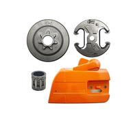 Chainsaw Chain Brake Clutch Side Cover and .325" 7T Clutch Drum Fit for 340 345 350 with Needle Bearing Replacement Parts