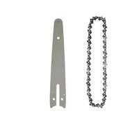Chainsaw Chain, Cordless Mini Chainsaw Replacement Chain and Guide Plate Set for 4-8 Inch G(6-inch-Set)