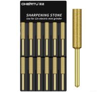 Chainsaw Chain Grinder Diamond Sharpening Stone Emery Grinding Head for Electric Chainsaw Maintenance and Blade Resharpening (I)