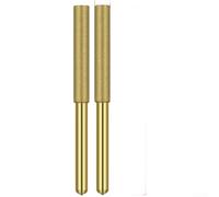 Chainsaw Chain Grinder Diamond Sharpening Stone Emery Grinding Head For Electric Saw, Gold, 4.8mm Diameter, 6 Pack(A)