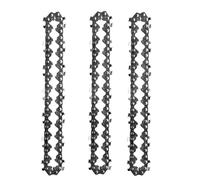 Chainsaw Chain Mini Steel Chainsaw Chain Electric Electric Saw Accessory Replacement Electric Chain Saw Chain(8inch 3pcs)