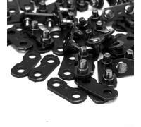 Chainsaw Chain Repair Kit for 3/8" LP-Type Chains - 20 Sets of 91 Link Preset Chain Links with Tie Straps, Compatible with for Oregon 72/73