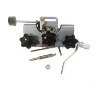 Chainsaw Chain Sharpener with Construction and Multiple Head Sizes 4/5/6mm, Designed for Quick and Precise Sharpening of Dull Chains (gray)