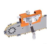 Chainsaw Chain Sharpener with Precision Alignment System for Consistent Gullet Depth and Tooth Angle Control (yellow)