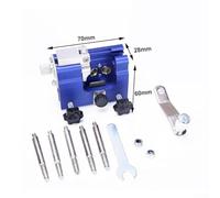 Chainsaw Chain Sharpening Jig Tool with Adjustable Angle for 8-20 Inch Chainsaws, Fast and Precise Hand-Cranked Sharpener for Professional and DIY Use(Yellow)