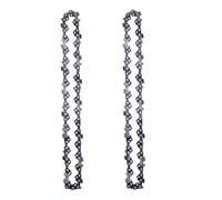 Chainsaw Chain Stainless Steel 14Inch Chain Chainsaw 3/8" LP .050" 52 DL Semi Chisel Electric Spare for Woodworking Logging Pruning(2X Chain)