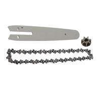 Chainsaw Chains with Chainsaw Guide Bar Set Steel Sprocket 186mm Guide Plate 230mm Chain 6in Saw Suitable for Small Electric Chain Saws and Handheld Electric Saws