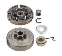 Chainsaw Clutch Kit with .325-7 Clutch Drum Assembly, Needle Bearing and Oil Pump Worm Gear, Compatible with 017 018 021 023 025 MS170 MS180 MS210 MS230 M