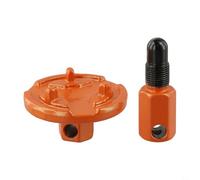 Chainsaw Clutch Removal Tool with For piston Stopper and Clutch Expander for Performing Routine Engine Service on Multiple Saw Brands