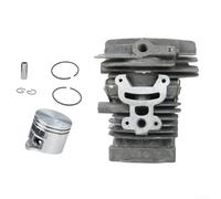 Chainsaw Cylinder Assembly with For Piston Pin Ring Clip Set for For Ms171 MS181 MS181C MS211 MS290 Engine Service