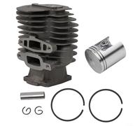 Chainsaw Cylinder Kit Cylinder Kit 44Mm Metal Compatible With Chainsaw Model 041 For Outdoor Forestry And Wood Cutting Work