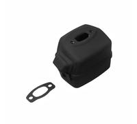 Chainsaw Exhaust Muffler Kit Compatible with Husqvarna 50/50 Special/ 51/55/ 55EPA/ 55 Rancher/ 154/254/ 55 Rancher EPA/ 55EU1, Replaces 503749101 503749102 with Gasket