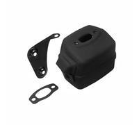 Chainsaw Exhaust Muffler Kit Compatible with Husqvarna 50/50 Special/ 51/55/ 55EPA/ 55 Rancher/ 154/254/ 55 Rancher EPA/ 55EU1, Replaces 503749101 503749102 with Gasket Bracket