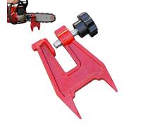 Chainsaw File Vices - Heavy Duty Iron Sharpening Clamp, 4.92 x 2.56 Inch Tree Stump Vice, Professional File Guide, Sturdy Saw Sharpener, Forestry Tool for Lumberjacks | Safer