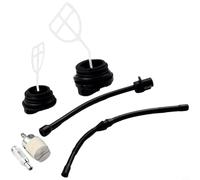 Chainsaw Fuel Filter Hose Pipe Line Cap Set for 45CC / 52CC / 58CC and 4500/5200 / 5800 Models - Petrol 2- Outdoor Power Equipment Replace