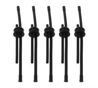 Chainsaw Fuel Line 5pcs Heavy Duty Reinforced Pipe Set High Temp Resistant Nylon for Braided for Small Engine Lawn Mower 184mm Size