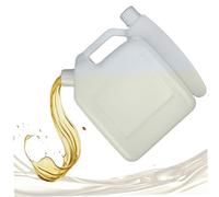Chainsaw Gas Can, 2 Stroke Mixing Bottle 4L Large Capacity Chainsaw Gas Can 25:1/50:1/40:1/20:1 Sturdy 1 Gallon Gas Can for Chainsaw 2 Stroke Oil Mixing Fuel Tank for Strimmer Cutter Trimmer