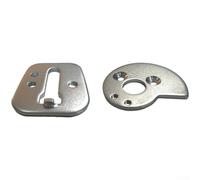 Chainsaw Guide Bar Adjuster Block Constructed From Lightweight Yet Strong Alloy To Minimize Added Mass During Tool Operation