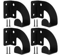 Chainsaw Hanger - 4 Pack Heavy Duty Chainsaw Wall Mount Holder, Steel Mounted Storage Rack for Angle Grinders & Garden Tools, Oil Saw Organization for Garage, Workshop, Patio, Lawn, Load Capacity 35KG