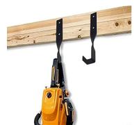 Chainsaw Hanger Mount Fits - Heavy-Duty Steel Storage Lb Hook for Garage or Shed Black Chainsaw Wall with 110 All Load Capacity Holder Rack Chainsaws Hedge Trimmers(4PCS)