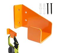 Chainsaw Holder - Chainsaw Hanger For Wall Mounted | Orange Garage Chainsaw Storage Bracket, Rugged Organizer Hook For Garage Storage, Garden And Organization Tool Rack