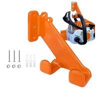 Chainsaw Holder - Reinforced Metal Storage Rack Universal Mounting Rack Compact Wall Organizer Protective Tool Holder Frame | Display Option