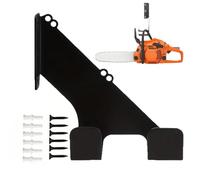 Chainsaw Holder,Wall Grass Trimmer Hanger | Space Saving Metal Heavy Duty Power Tool Organizer for Shed House Workshop Garden Indoor