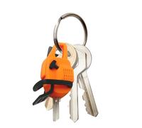 Chainsaw Keyring - Funny Key Protector | Fun for Convention Commuting Outdoor Fishing Camping Everyday Life Key Caps Chainsaw Shape Key Case Portable Protection Fun Everyday, orange, Siehe