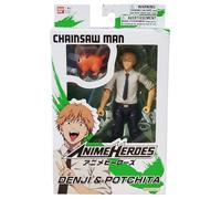 Chainsaw Man Denji Pochita Figure Official Bandai Anime Toy Gift