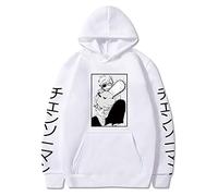 Chainsaw Man Hoodie Long Sleeve with Hooded Denji Hoodie Chainsaw Man Denji Sweatshirt Casual Harajuku Pullover Anime Friends Hoodie for Fans