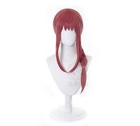 Chainsaw Man Makima CosplayCosplay Women 70cm Halloween Rose Red Wig Cosplay Anime Cosplay Heat Resistant Synthetic Wigs