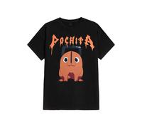 Chainsaw Man - Pochita The Chainsaw Devil - T-Shirt - black - S - 100% Cotton S