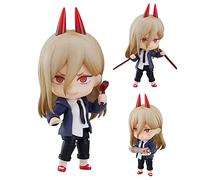 Chainsaw Man Q Version Action Figure 10CM Power Interchangeable Face Movable Figure Anime Collections Model Gift