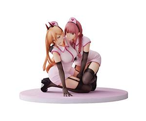 Chainsaw Man statuette PVC 1/7 Power & Makima Nurse Ver. 14 cm
