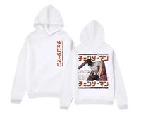 Chainsaw Man Unisex Print Casual Sweatshirt Denji Makima Oversize Hoodie Anime Fan Hoodie Men and Women Fall Tide Loose Long Sleeve Tops