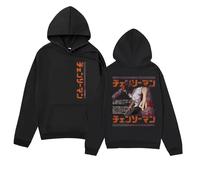 Chainsaw Man Unisex Print Casual Sweatshirt Denji Makima Oversize Hoodie Anime Fan Hoodie Men and Women Fall Tide Loose Long Sleeve Tops