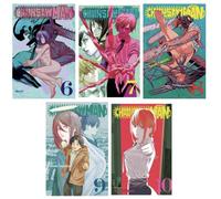 Chainsaw Man Vol. 6,7,8,9,10 Bundle Set (5 Book Collection)